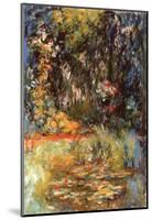 Water Lily Pond, 1918-Claude Monet-Mounted Art Print