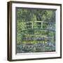 Water Lily Pond, c.1899 (blue)-Claude Monet-Framed Giclee Print