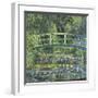 Water Lily Pond, c.1899 (blue)-Claude Monet-Framed Giclee Print