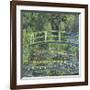 Water Lily Pond, c.1899 (blue)-Claude Monet-Framed Giclee Print