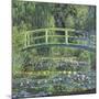 Water Lily Pond, c.1899 (blue)-Claude Monet-Mounted Giclee Print