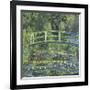 Water Lily Pond, c.1899 (blue)-Claude Monet-Framed Giclee Print