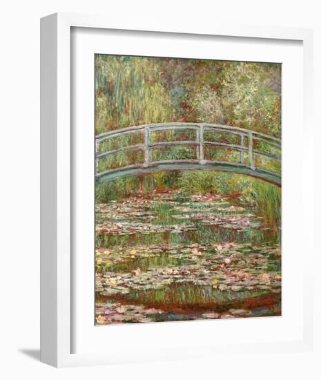 Water Lily Pond, c.1899-Claude Monet-Framed Art Print