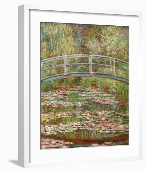 Water Lily Pond, c.1899-Claude Monet-Framed Giclee Print