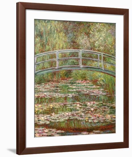 Water Lily Pond, c.1899-Claude Monet-Framed Giclee Print