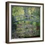 Water Lily Pond, Green Harmony, 1899 (Oil on Canvas)-Claude Monet-Framed Giclee Print