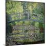 Water Lily Pond, Green Harmony, 1899 (Oil on Canvas)-Claude Monet-Mounted Giclee Print