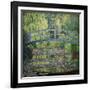 Water Lily Pond, Green Harmony, 1899 (Oil on Canvas)-Claude Monet-Framed Giclee Print