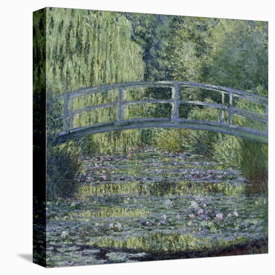 Water Lily Pond (Harmonie Verte), c.1899-Claude Monet-Stretched Canvas