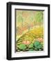 Water Lily Pond I, 1994-Marie Hugo-Framed Giclee Print