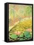 Water Lily Pond I, 1994-Marie Hugo-Framed Stretched Canvas
