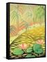 Water Lily Pond I, 1994-Marie Hugo-Framed Stretched Canvas