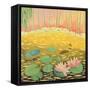 Water Lily Pond III, 1994-Marie Hugo-Framed Stretched Canvas