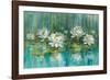 Water Lily Pond V2 Crop-Danhui Nai-Framed Premium Giclee Print