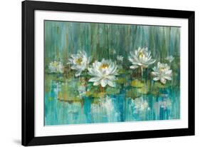 Water Lily Pond V2 Crop-Danhui Nai-Framed Premium Giclee Print