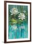 Water Lily Pond V2 III-Danhui Nai-Framed Art Print