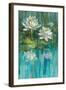 Water Lily Pond V2 III-Danhui Nai-Framed Art Print