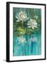 Water Lily Pond V2 III-Danhui Nai-Framed Art Print