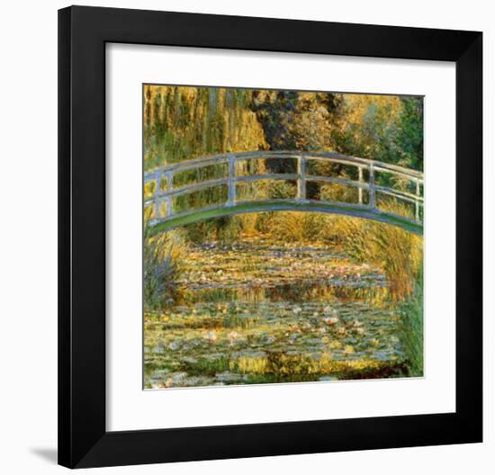 Water Lily Pond-Claude Monet-Framed Art Print