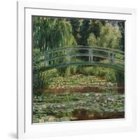 Water Lily Pool, 1899-Claude Monet-Framed Giclee Print