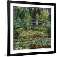 Water Lily Pool, 1899-Claude Monet-Framed Giclee Print