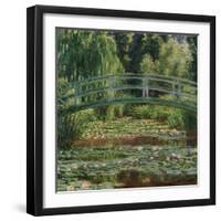 Water Lily Pool, 1899-Claude Monet-Framed Premium Giclee Print