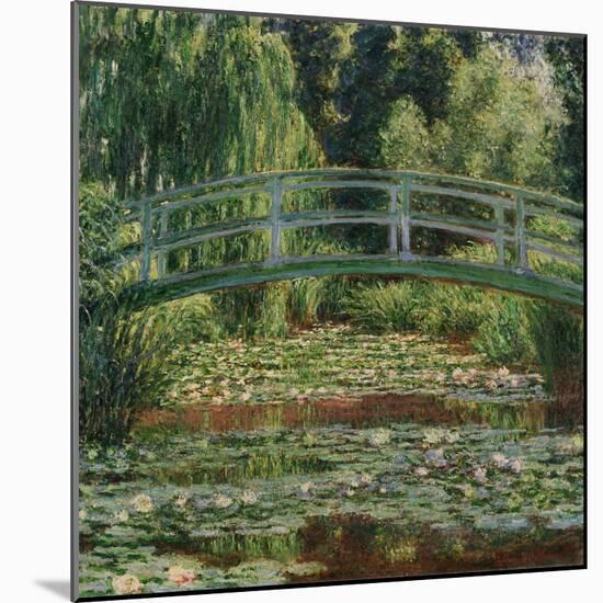 Water Lily Pool, 1899-Claude Monet-Mounted Giclee Print