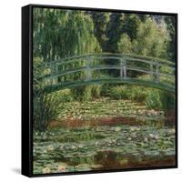 Water Lily Pool, 1899-Claude Monet-Framed Stretched Canvas