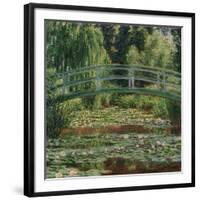 Water Lily Pool, 1899-Claude Monet-Framed Giclee Print