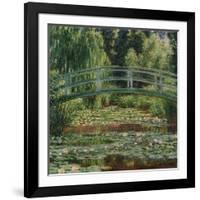 Water Lily Pool, 1899-Claude Monet-Framed Giclee Print