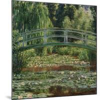Water Lily Pool, 1899-Claude Monet-Mounted Giclee Print