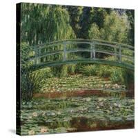 Water Lily Pool, 1899-Claude Monet-Stretched Canvas