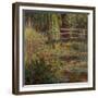 Water-Lily Pool, Harmony in Pink-Claude Monet-Framed Giclee Print