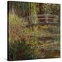 Water-Lily Pool, Harmony in Pink-Claude Monet-Stretched Canvas