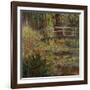 Water-Lily Pool, Harmony in Pink-Claude Monet-Framed Giclee Print