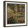 Water-Lily Pool, Harmony in Pink-Claude Monet-Framed Giclee Print