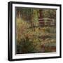 Water-Lily Pool, Harmony in Pink-Claude Monet-Framed Giclee Print