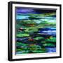 Water Lily Somnolence, 2010-Patricia Brintle-Framed Giclee Print