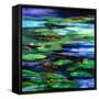 Water Lily Somnolence, 2010-Patricia Brintle-Framed Stretched Canvas