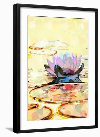 Water Lily-Scott J. Davis-Framed Giclee Print