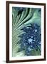 Water Lily-Fractalicious-Framed Giclee Print