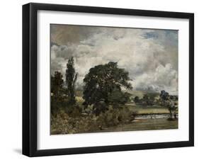 Water Meadows Near Salisbury, 19th Century-John Constable-Framed Giclee Print