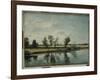 Water Meadows Near Salisbury, Wiltshire-John Constable-Framed Giclee Print