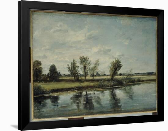 Water Meadows Near Salisbury, Wiltshire-John Constable-Framed Giclee Print