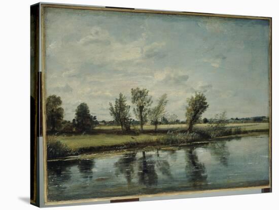 Water Meadows Near Salisbury, Wiltshire-John Constable-Stretched Canvas