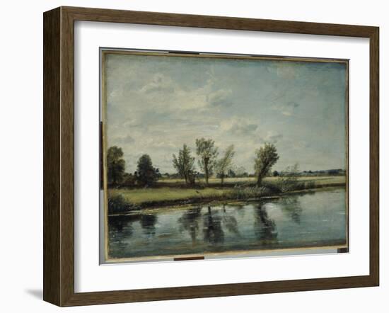 Water Meadows Near Salisbury, Wiltshire-John Constable-Framed Giclee Print