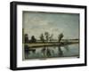 Water Meadows Near Salisbury, Wiltshire-John Constable-Framed Giclee Print