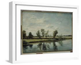 Water Meadows Near Salisbury, Wiltshire-John Constable-Framed Giclee Print