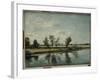 Water Meadows Near Salisbury, Wiltshire-John Constable-Framed Giclee Print