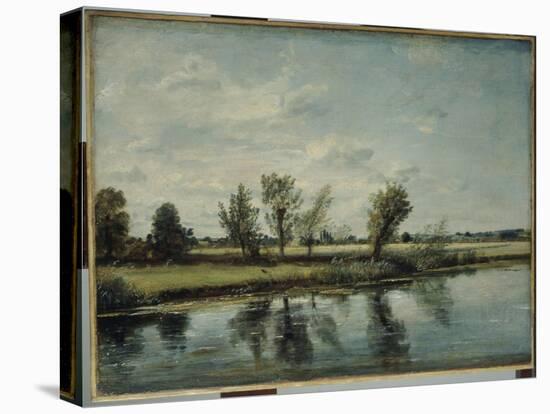 Water Meadows Near Salisbury, Wiltshire-John Constable-Stretched Canvas